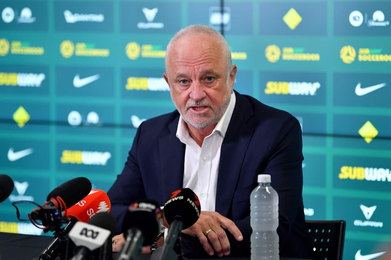 Graham Arnold says that while his players are aware of the data breach on Football Australia's website, right now their primary concern is advancing to the Asian Cup semifinals.