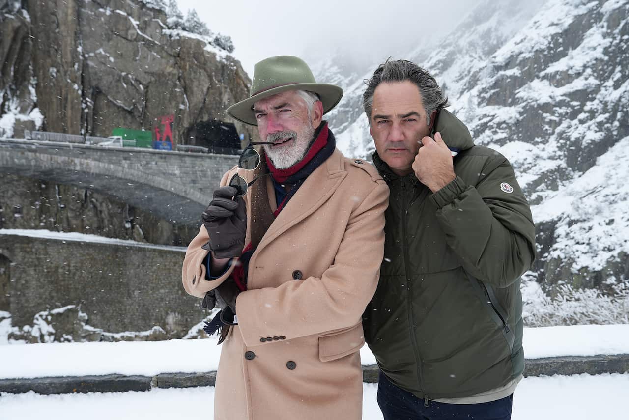 Wippa & Shaun Micallef 3_Shaun Micallef's Origin Odyssey.JPG