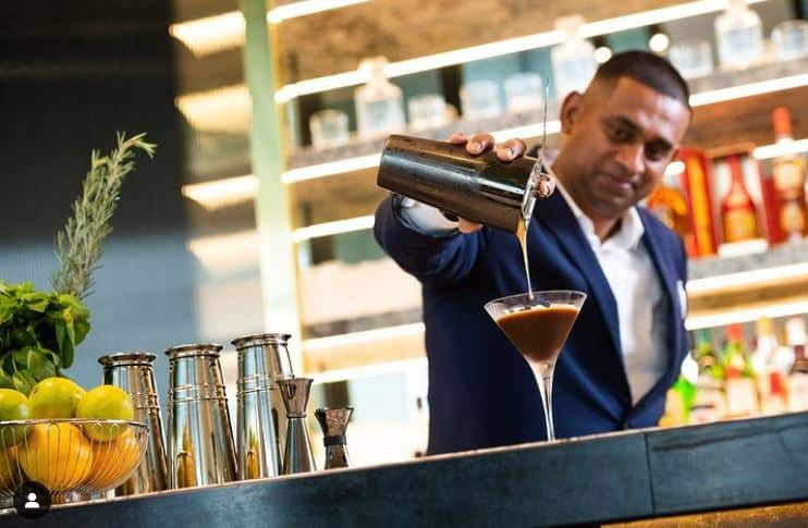 A Sri Lankan who came to Australia as an international student and won the Best F & B Services Employee award in Victoria