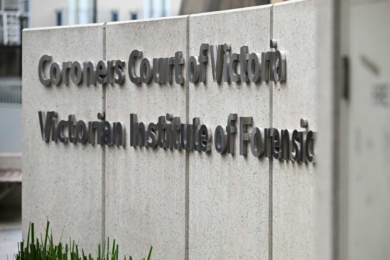 CORONERS COURT OF VICTORIA STOCK