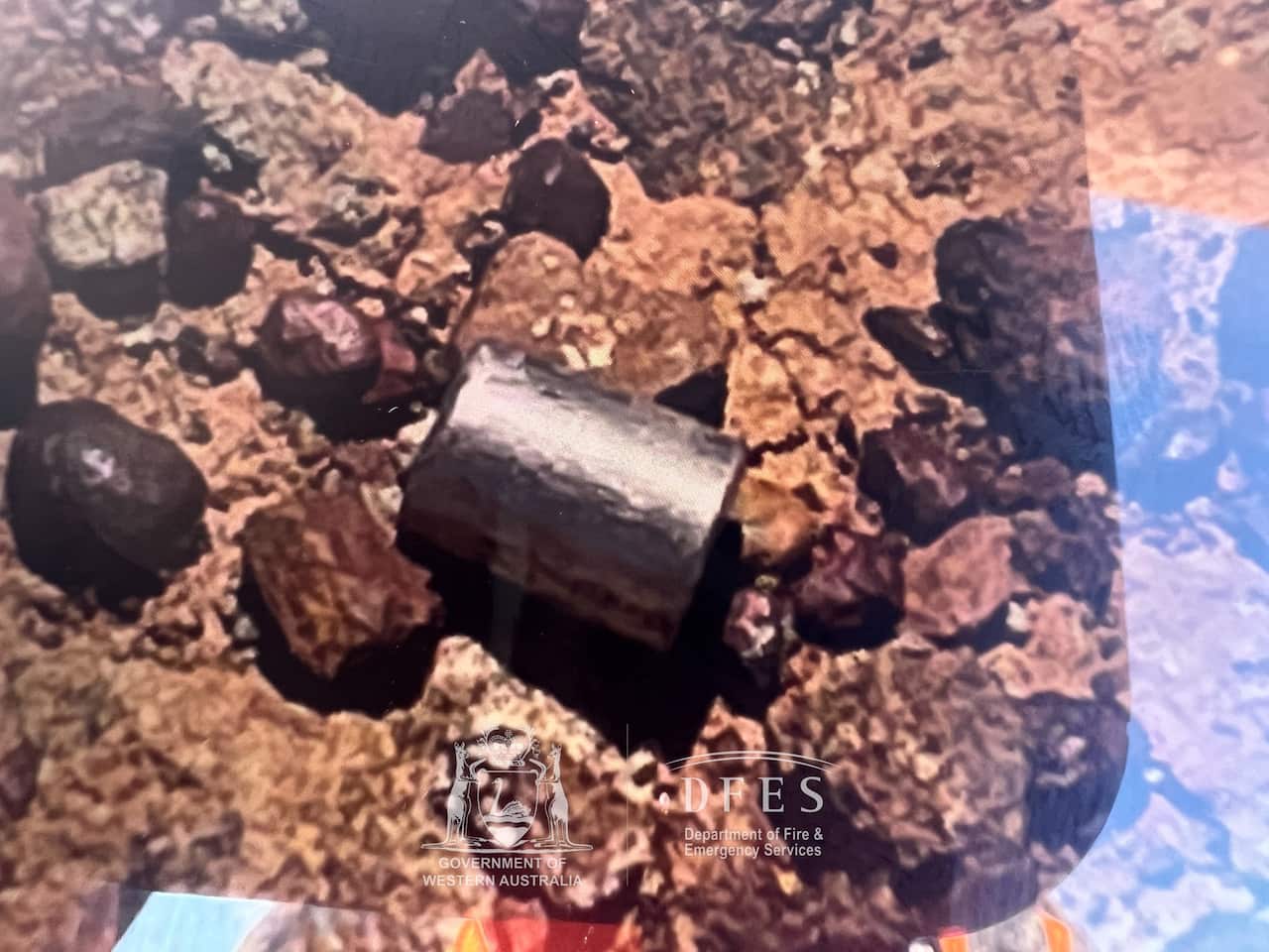 RADIOACTIVE CAPSULE FOUND WA