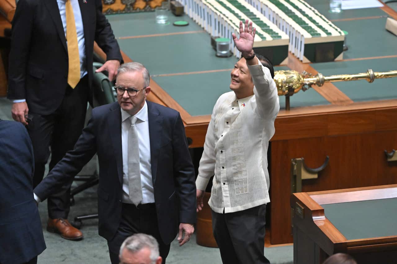 FERDINAND MARCOS JR AUSTRALIA VISIT