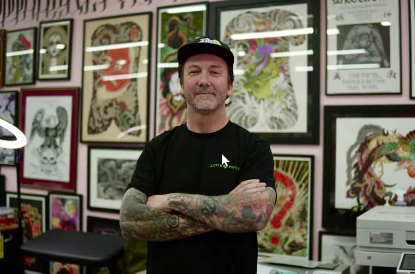 Tattoo historian Rhys Gordon says tattooing was pushed into the mainstream between the 1980s and 2000s, taking it beyond its traditional subcultures..png