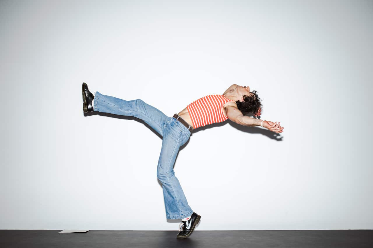 Marty Zambotto, who performs as Go-Jo.