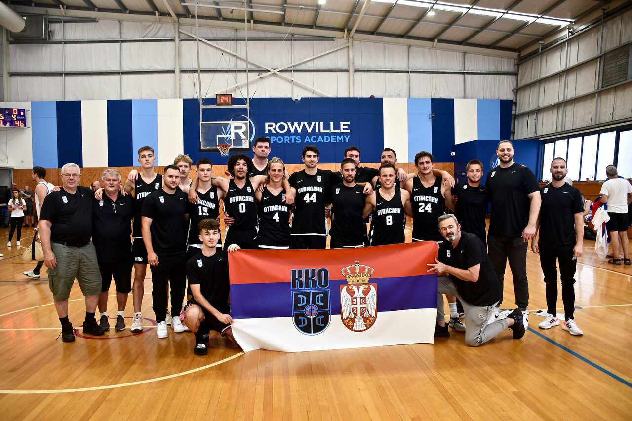 Basketball Club Otpisani celebrates its first DMC title in Melbourne