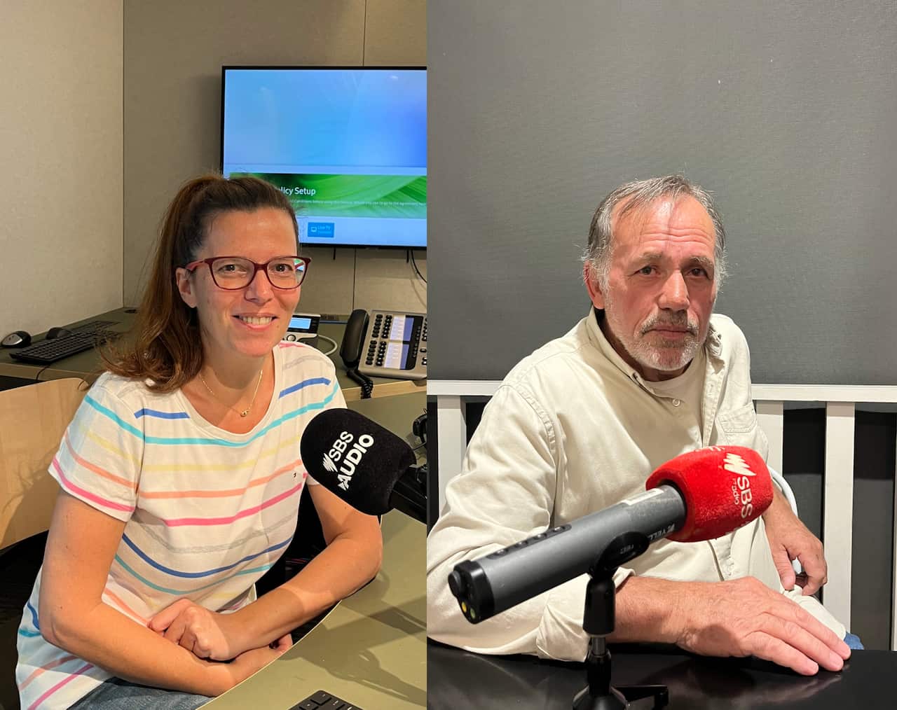 Στις απαγγελίες ποιημάτων του Ν. Νινολάκη συμμετείχαν η εκπαιδευτικός Χριστίνα Σουμή και ο ομογενής ηθοποιός Χρήστος Μύρων  