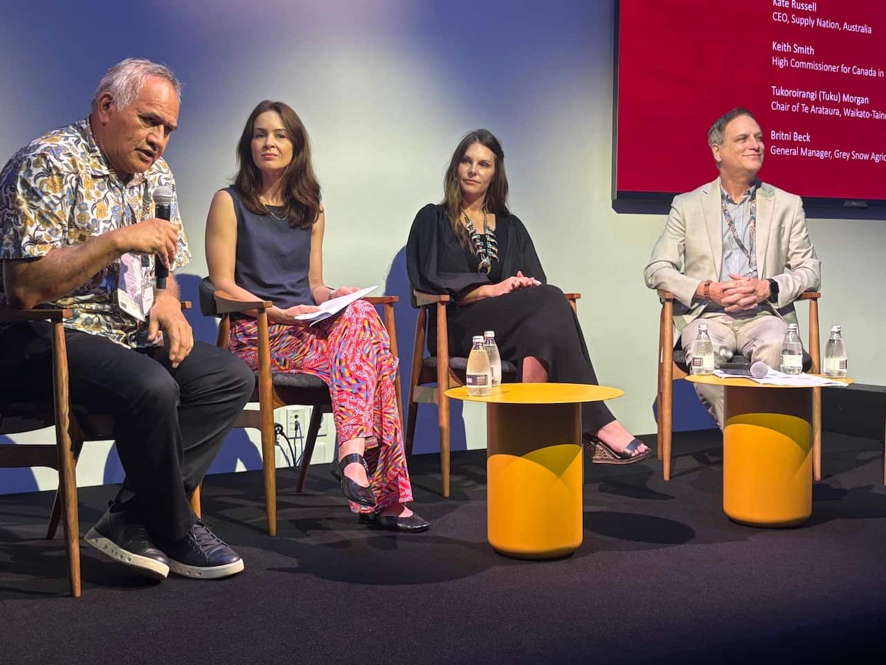 Panel discussion at the Australian Pavilion World Expo Osaka 2025