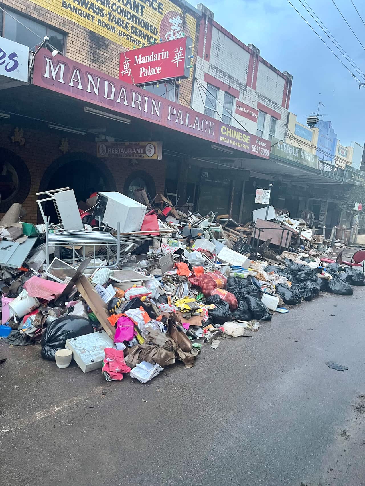 Samantha and Simon Wu have spent months cleaning up flood damage.
