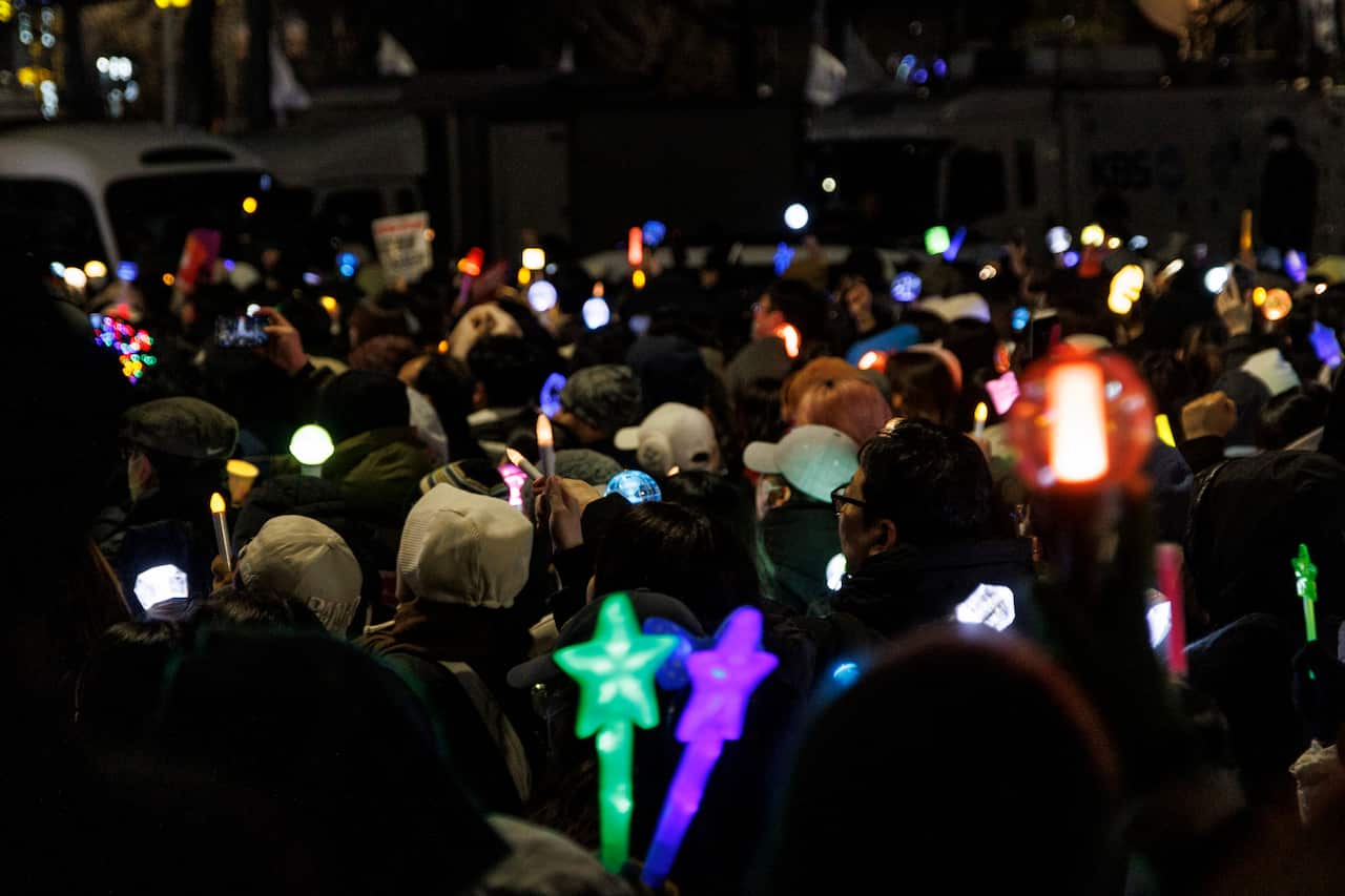 Protest demanding President Yoon’s impeachment in Seoul - 07 Dec 2024