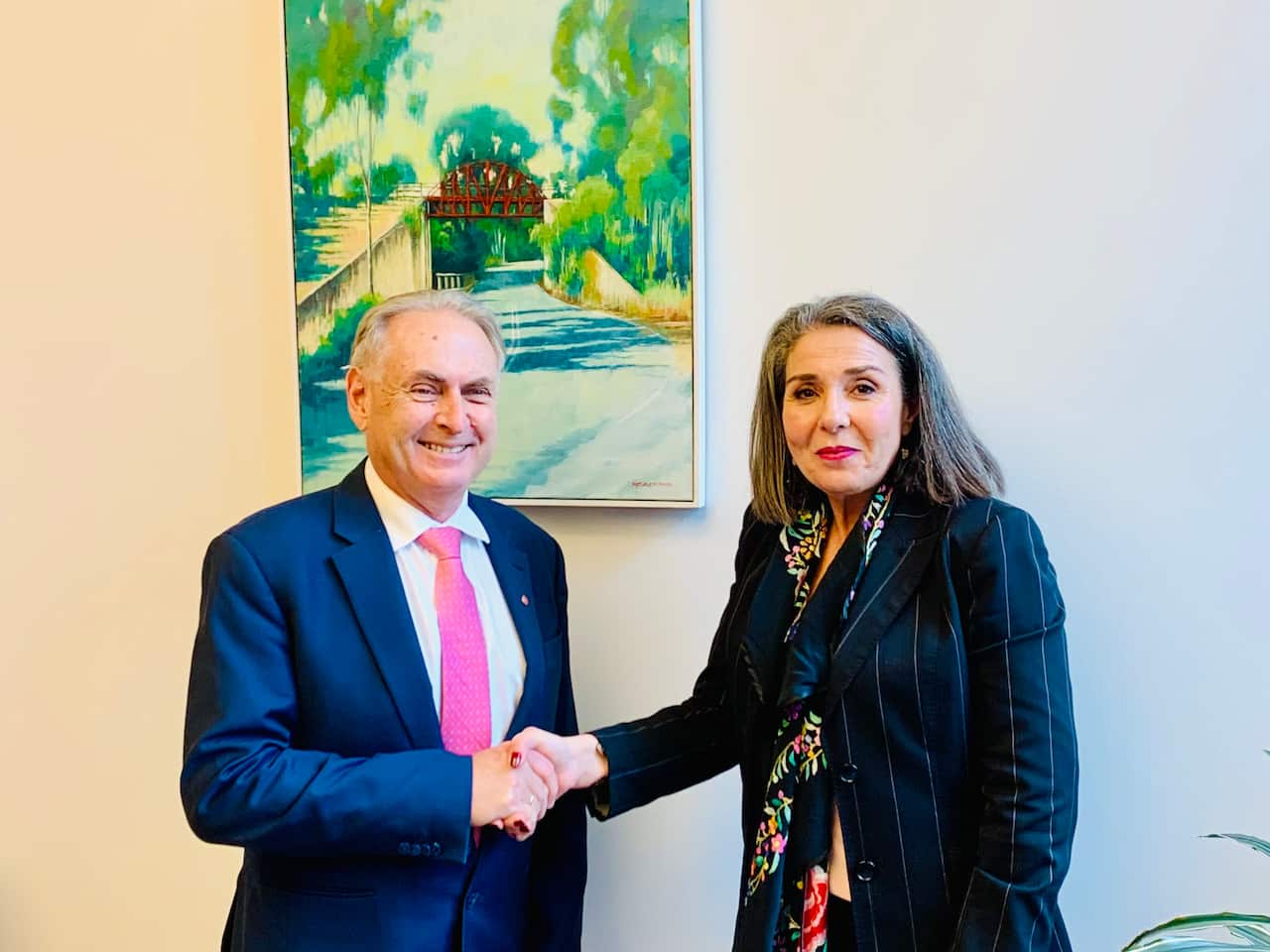 Ambassador Wassane Zailachi Morocco Ambassador to Australia