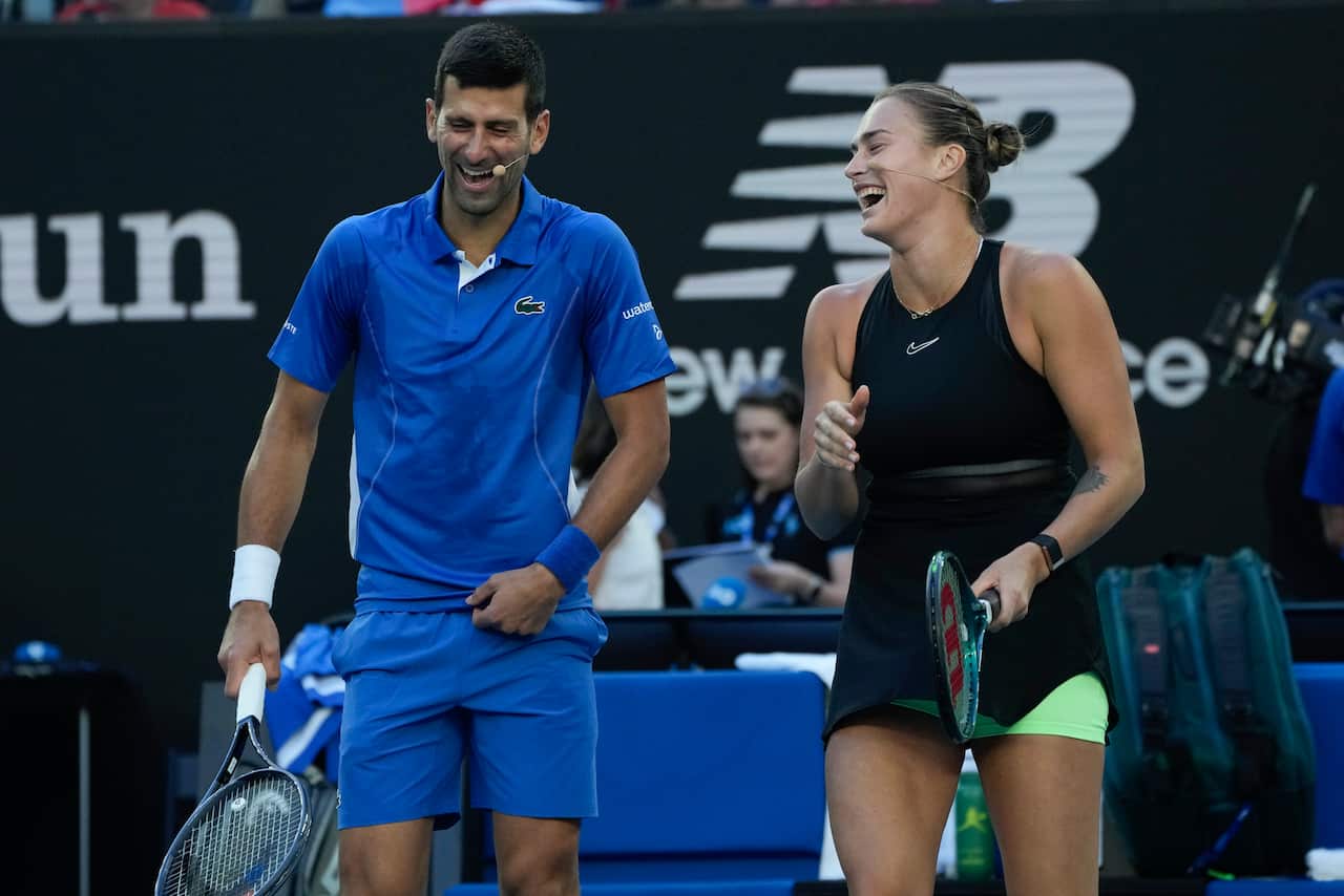 Australian Open Tennis Djokovic Sabalenka