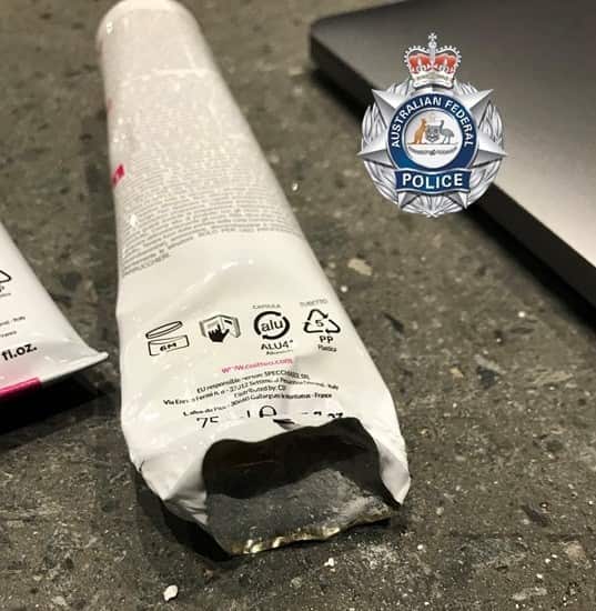 The drugs were allegedly transported inside tubes of hair dye.