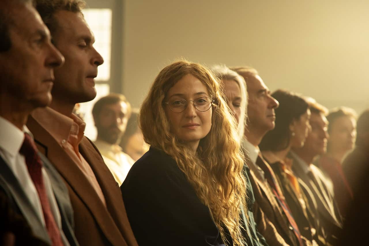 Alba Rohrwacher as Elena Greco in My Brilliant Friend season 4.