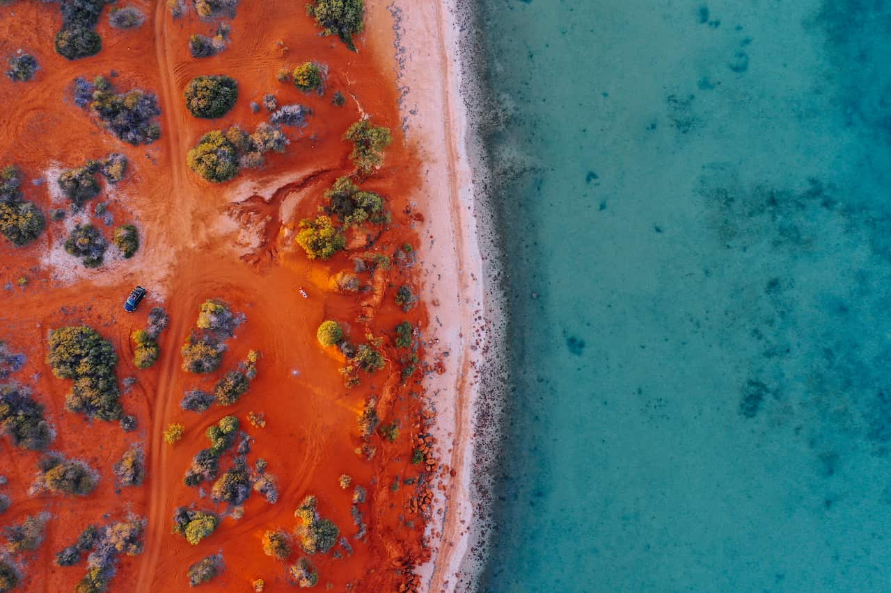 Red dirt sea