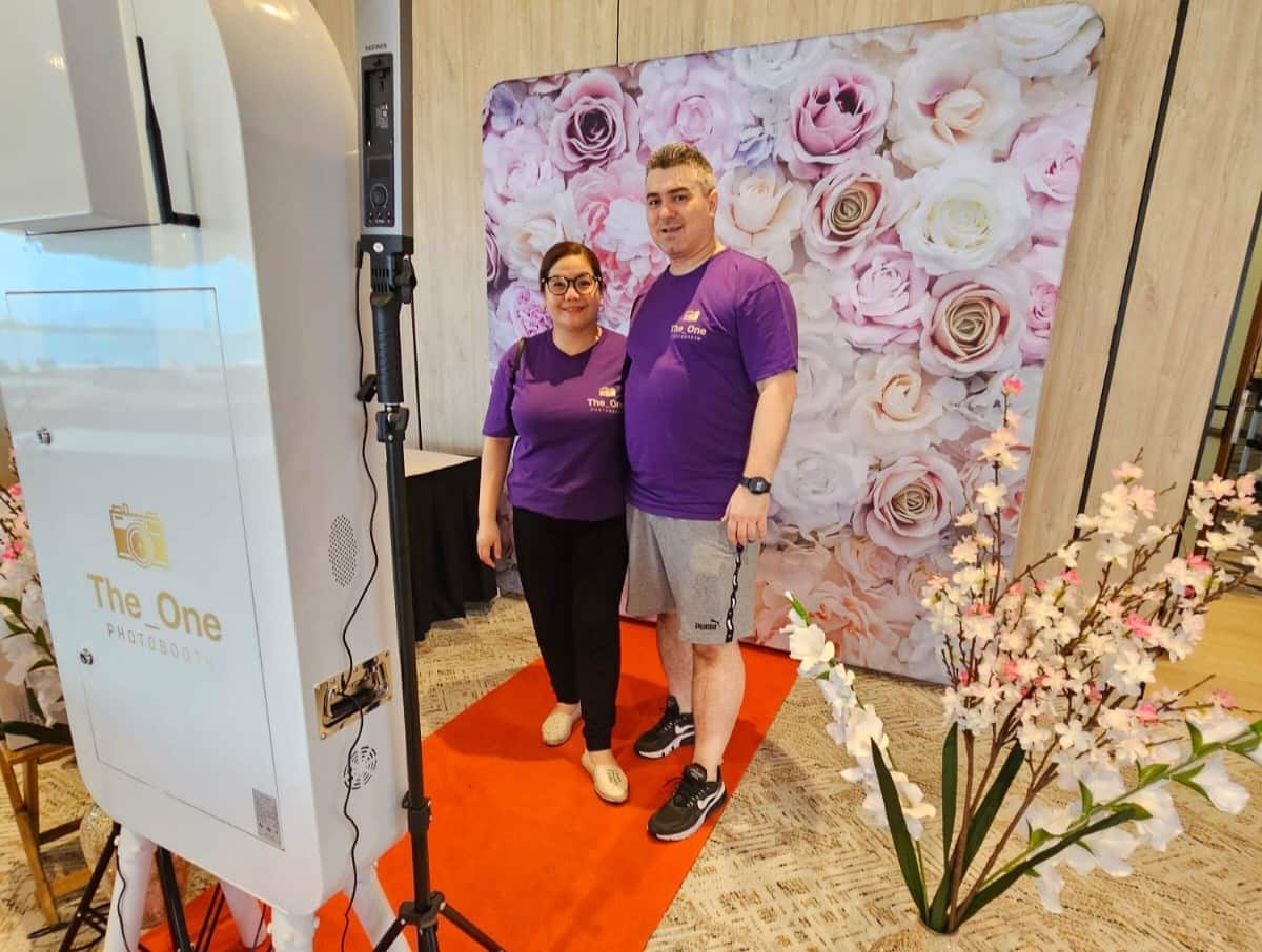 Full-time academic manager Maila Decena-Kuzmanov started a photo booth business in Sydney last year after conducting research and upskilling for her side hustle.