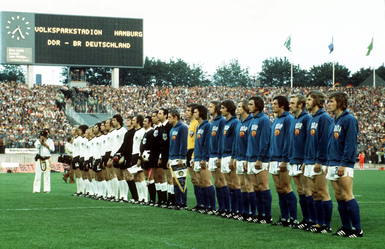 Soccer World Cup 1974: East Germany vs West Germany
