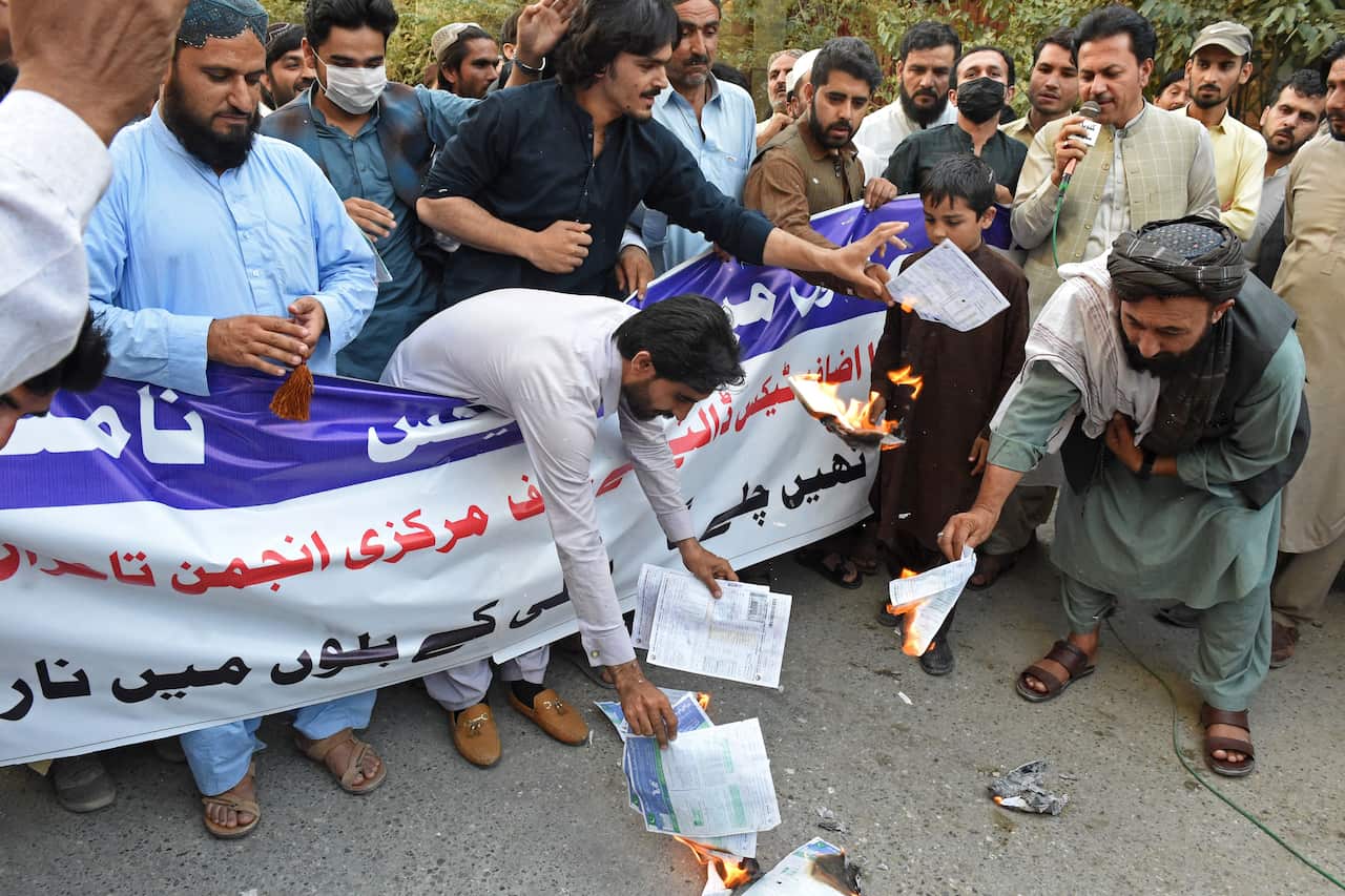 PAKISTAN-ECONOMY-INFLATION-PROTEST