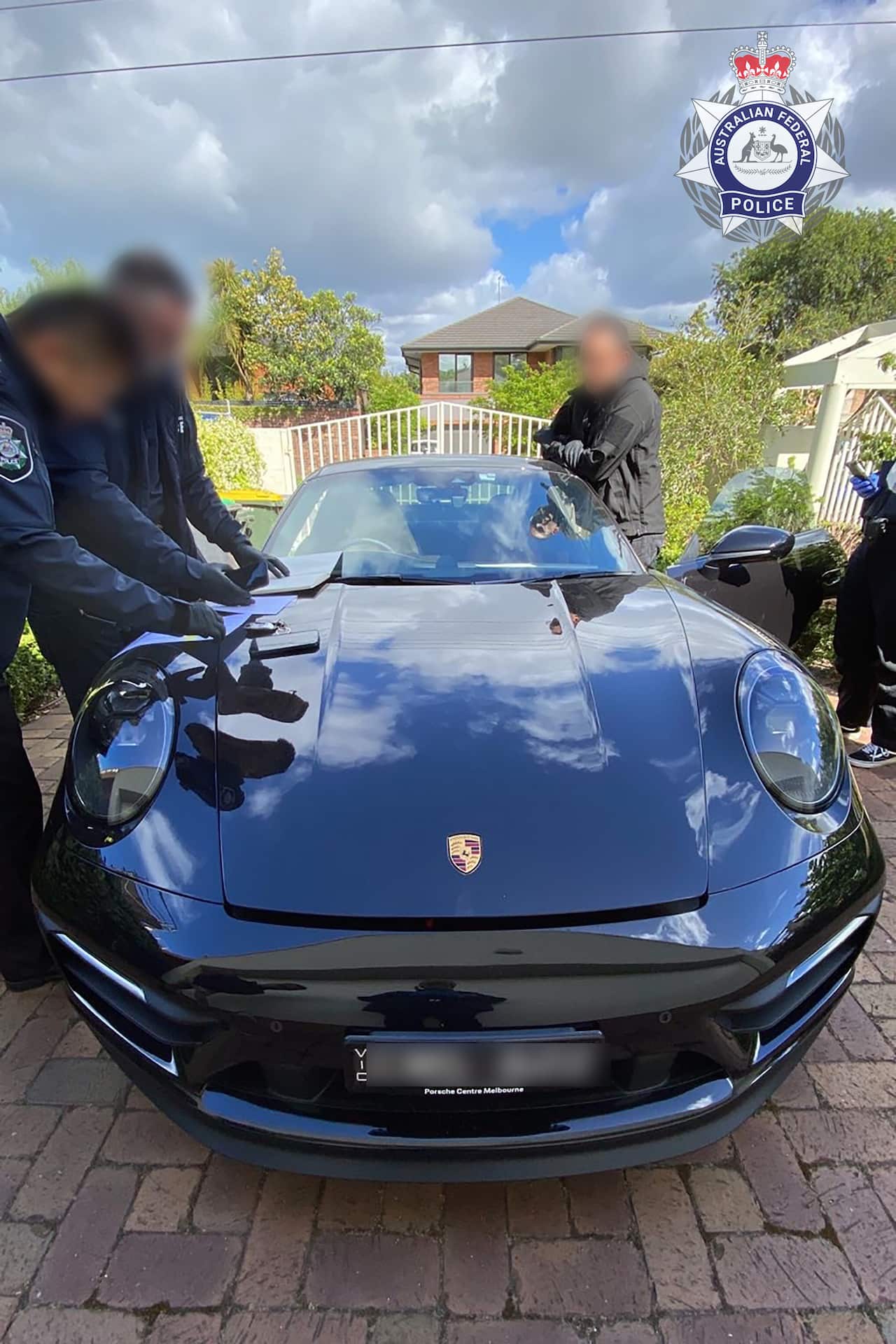 Porche seized from Melbourne warrant.jpg