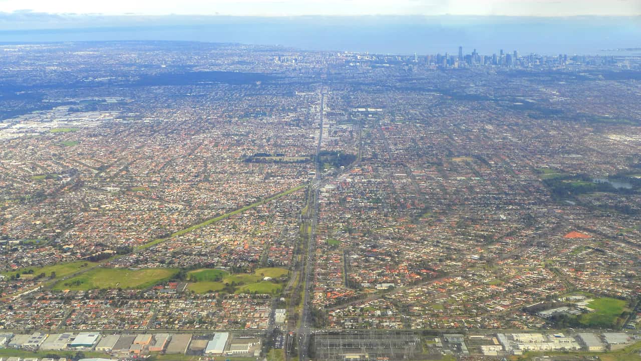 Aerial view of Reservoir in 2017.
