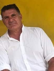 A man in a white shirt