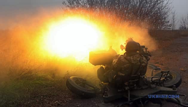 Four Russian missiles and five Shahed drones were shot down over Kyiv city, November 17..jpg