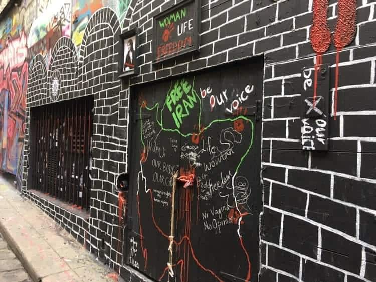 Audiences left messages of hope for Iran