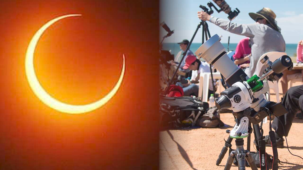 58秒日全食 西澳小镇成全球焦点