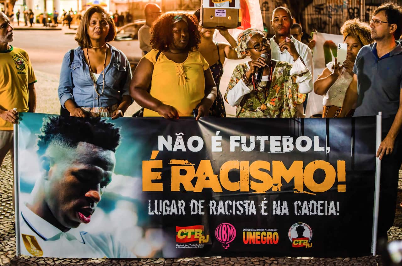 Brazilian protest in Rio de Janeiro, Brazil - 25 May 2023