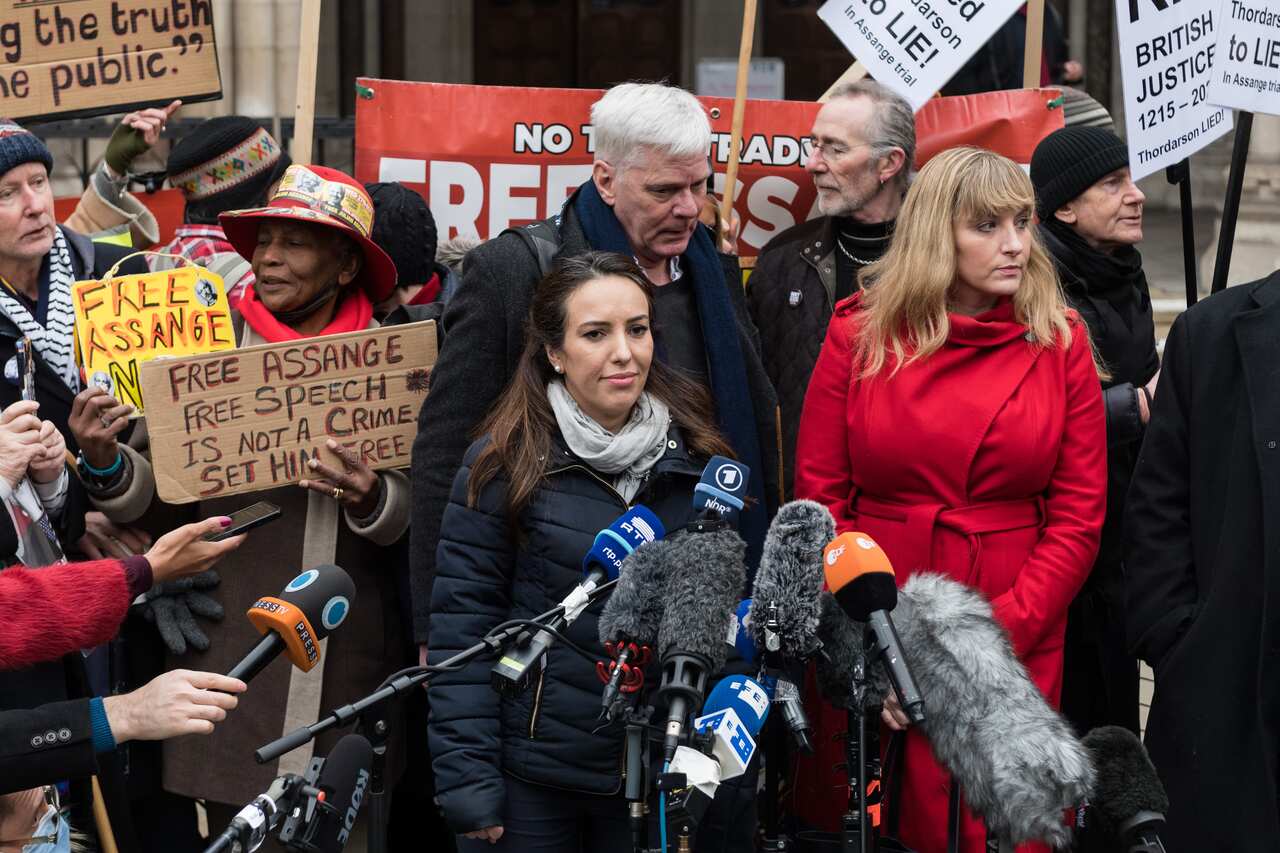 Julian Assange US Extradition Court Case in London