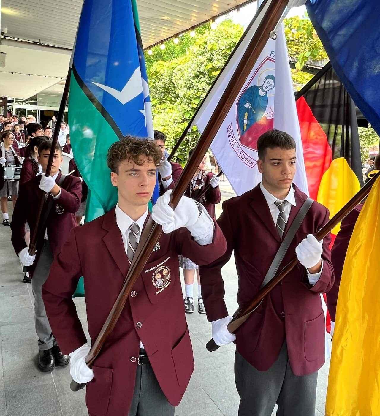 Oakleigh Grammar students at the 2023 Oakleigh Glendi 