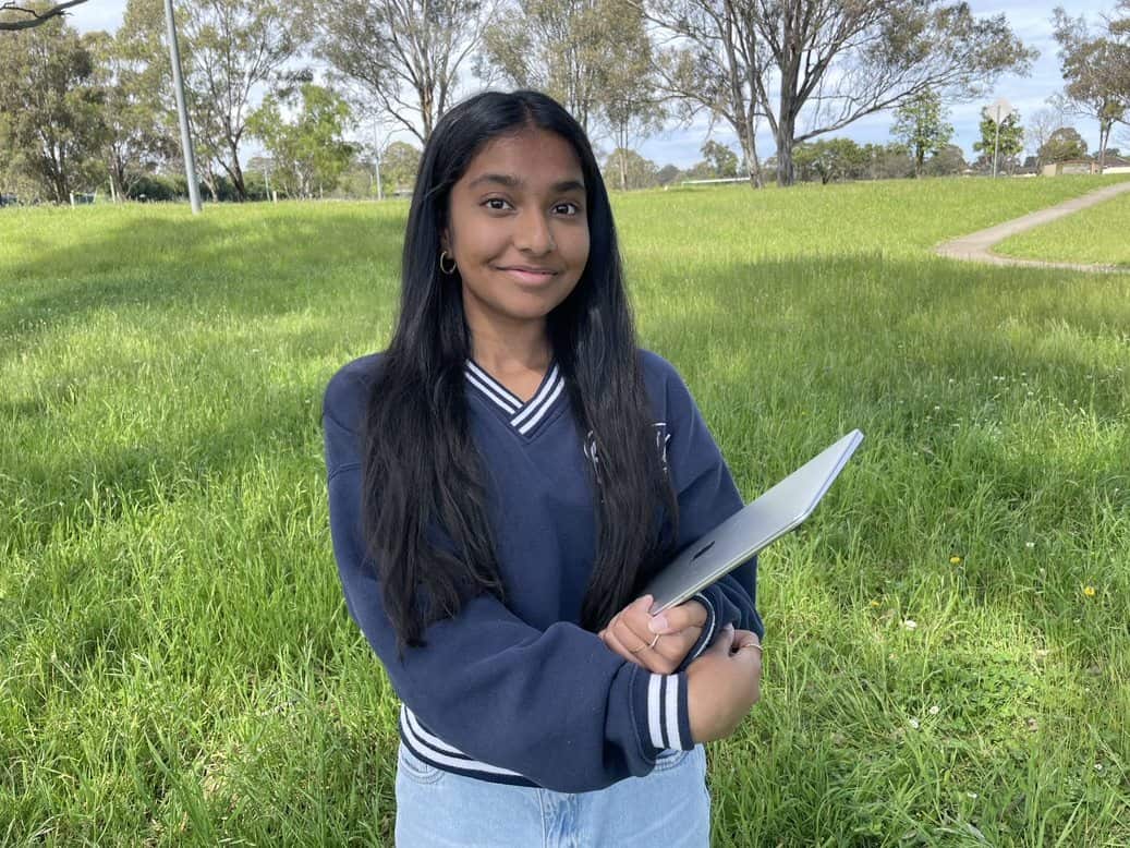 Lakshmi Rajan-Theran is a 17-year-old attending high school in Sydney’s west (Supplied-Sandra Fulloon).jpg