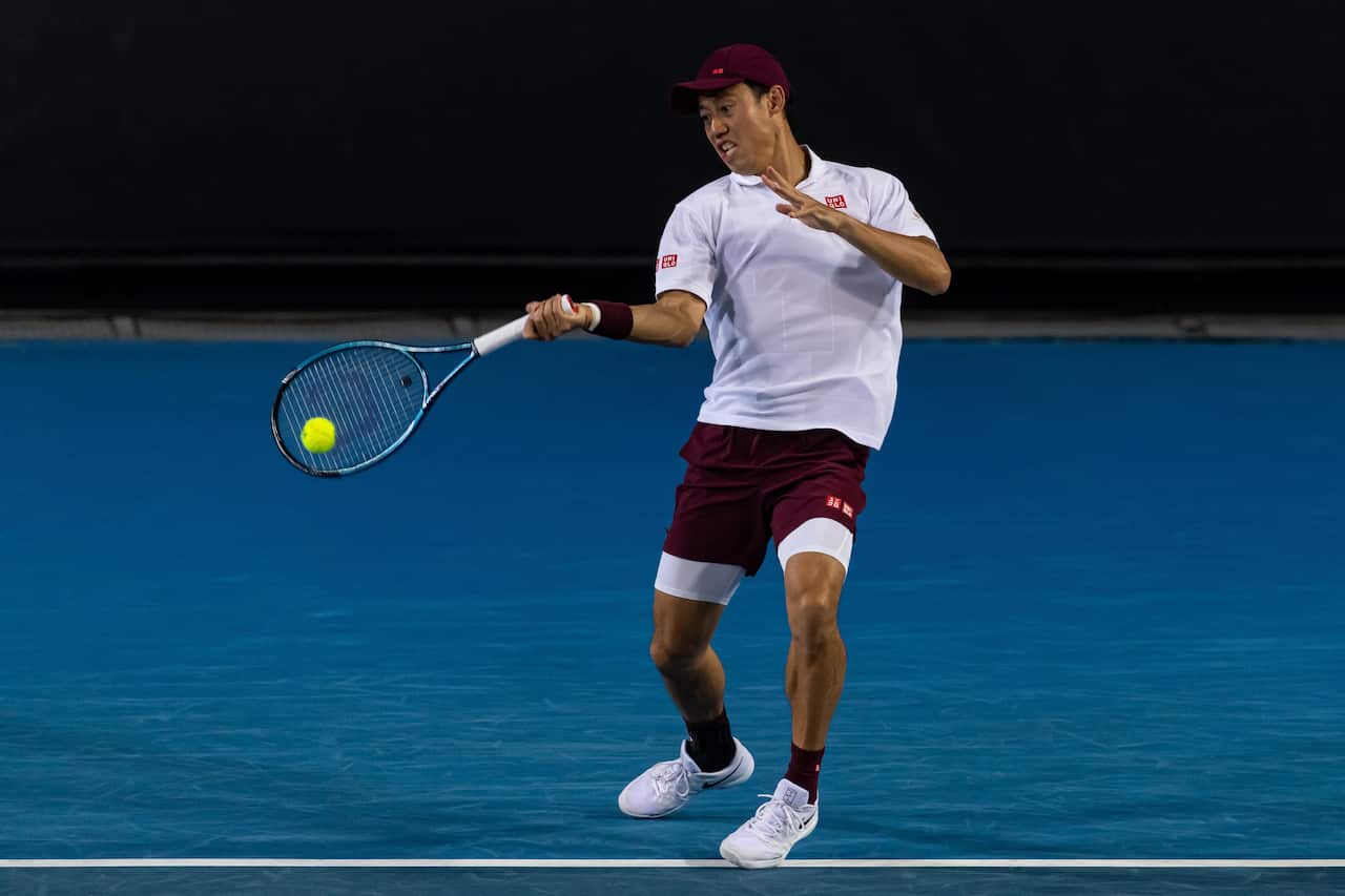 Tennis: Australian Open - Kei Nishikori