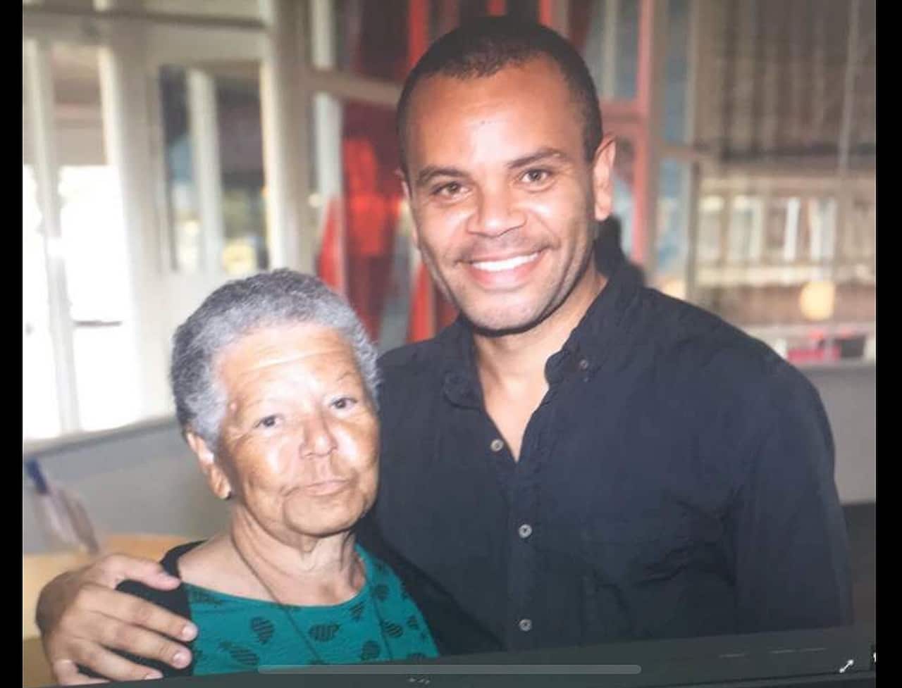 Luke Carroll says he grew up with a love of literacy inspired by his late mother, Aunty Fay, 