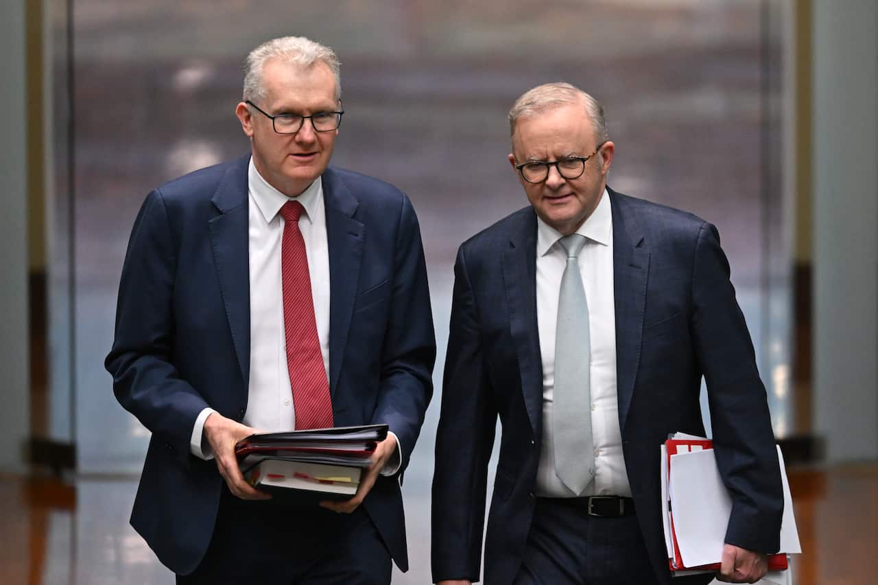Tony Burke e Anthony Albanese