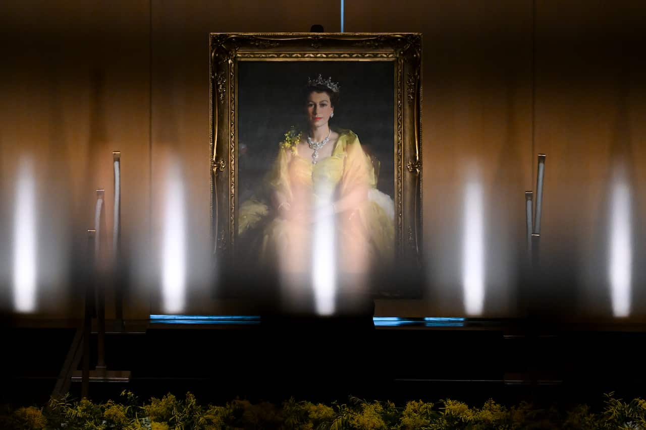 QEII NATIONAL MEMORIAL SERVICE CANBERRA