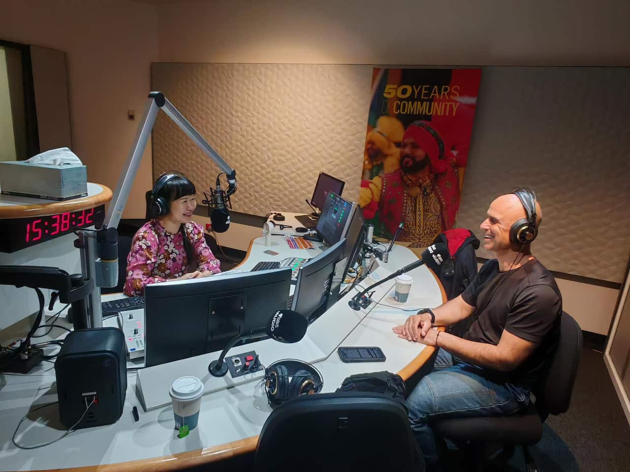 宙斯在SBS普通话节目接受采访