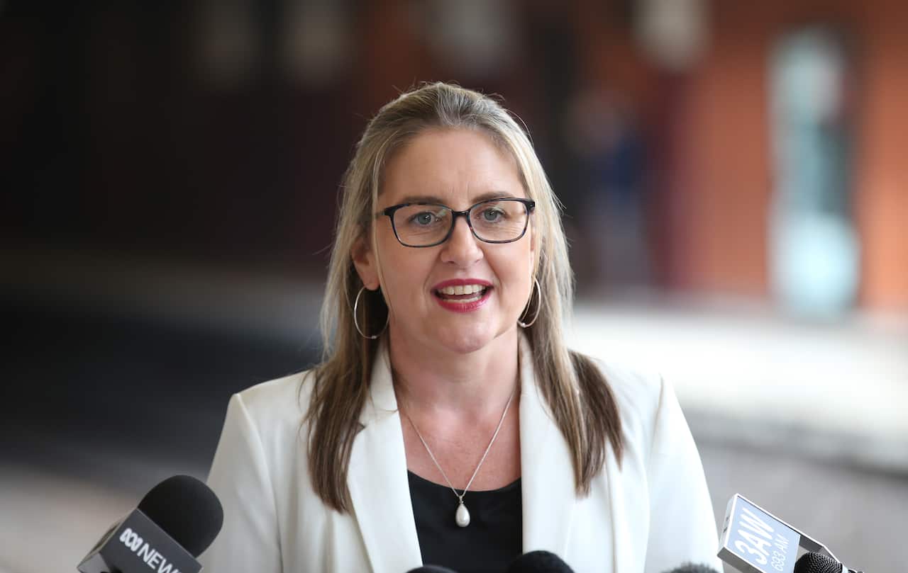 JACINTA ALLAN AIRPORT RAIL ANNOUNCEMENT REAX