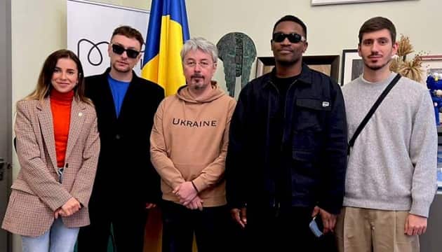 The TVORCHI band, which will represent Ukraine at the Eurovision Song Contest 2023, has left for Liverpool.jpg