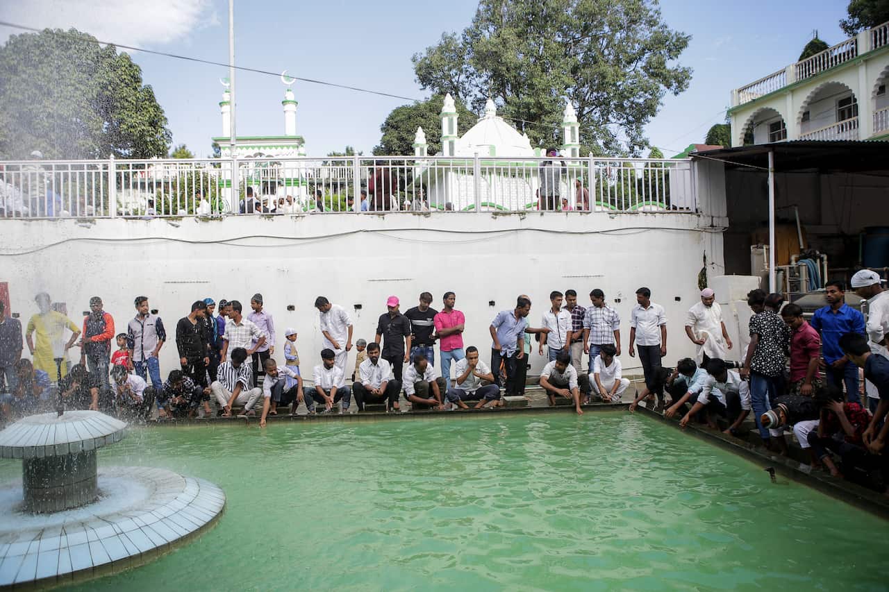 Eid AL-Adha Prayers in Kathmandu, Nepal - 12 Aug 2019