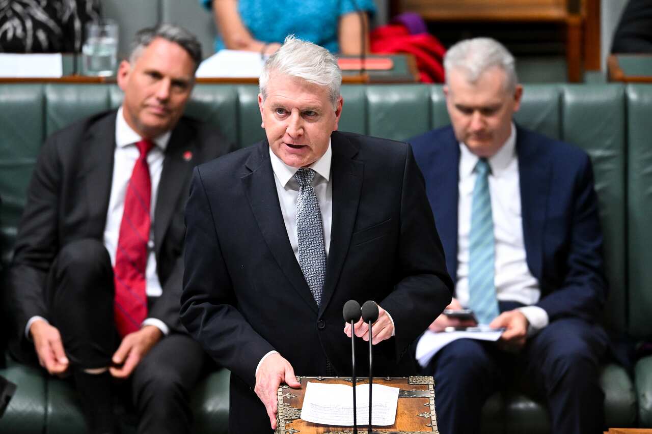 Brendan O'Connor spaking in the Hosue of Representatives.