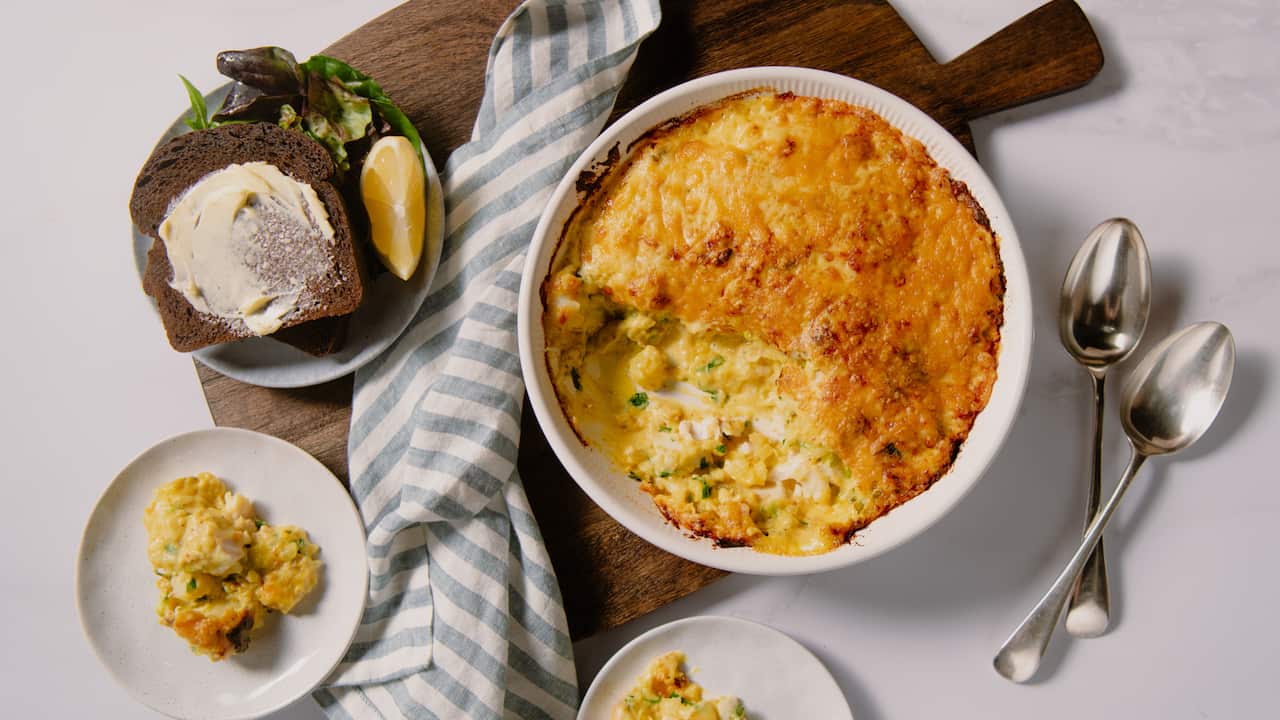 Icelandic fish gratin
