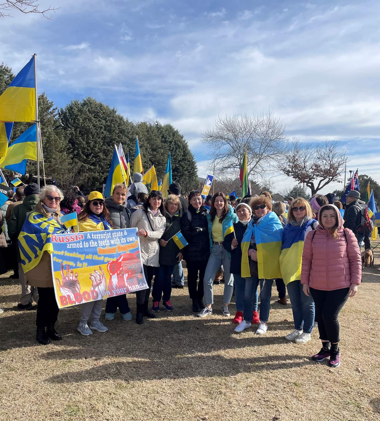 Ukrainians and supporters of Ukraine to Stand With Ukraine 4.jpg