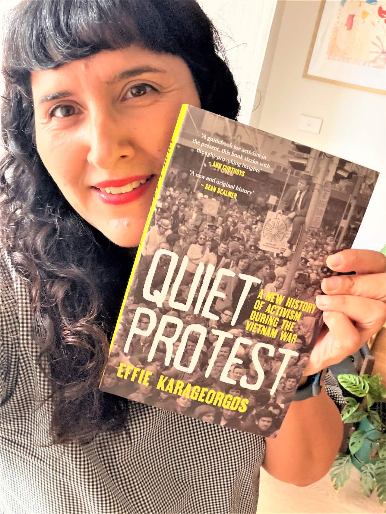 Dr Effie Karageorgos is the author of the book Quiet Protest:- A New History of Activism During the Vietnam War 