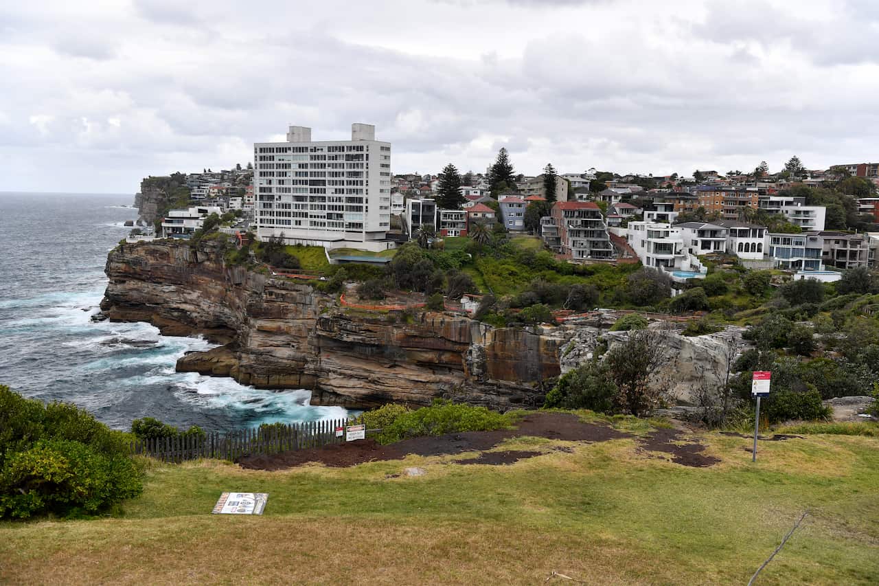 General view of Diamond Bay Reserve in Sydney