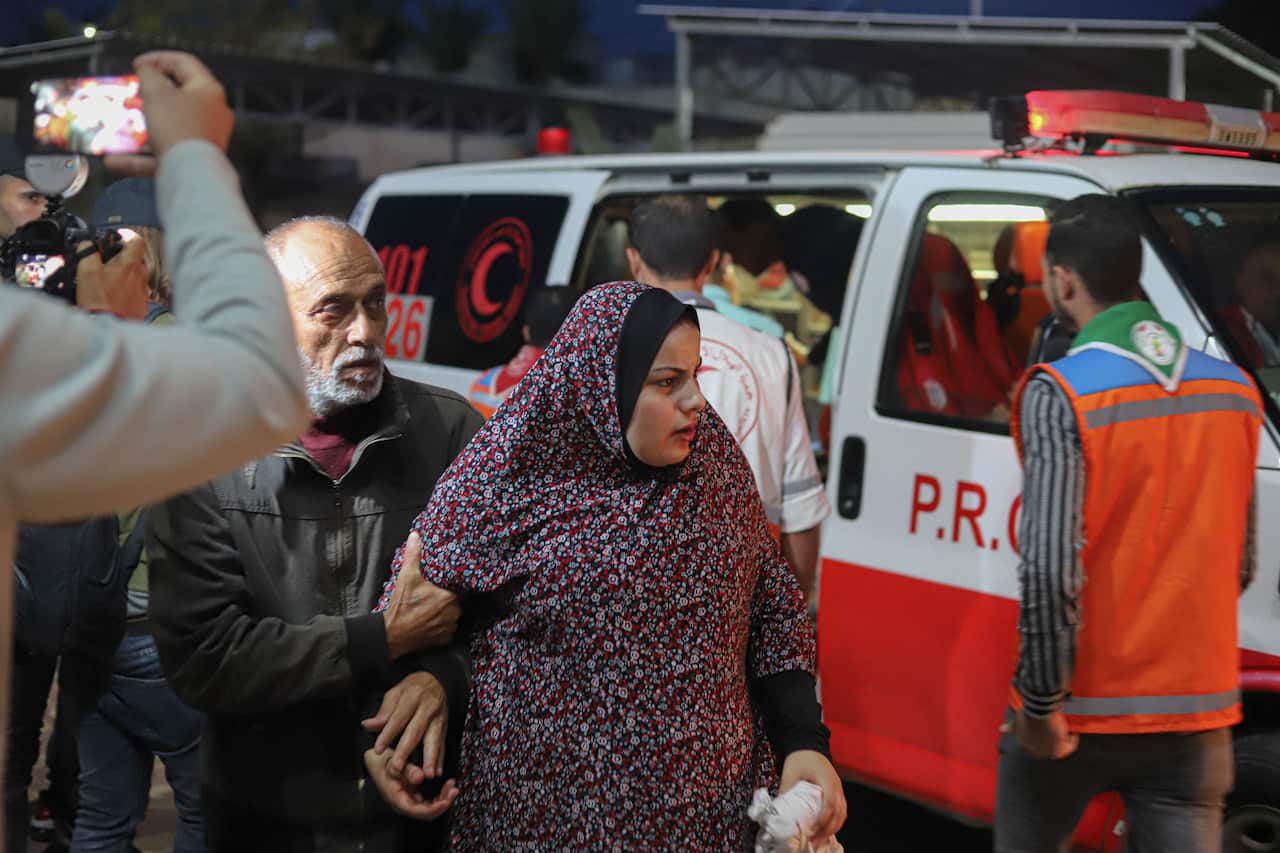 Israeli Air Strikes In Gaza