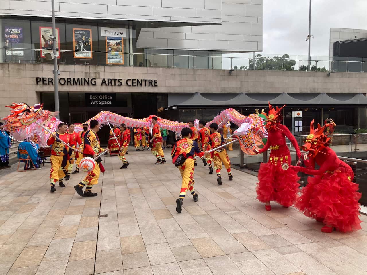 Chatswood lunar new year performance