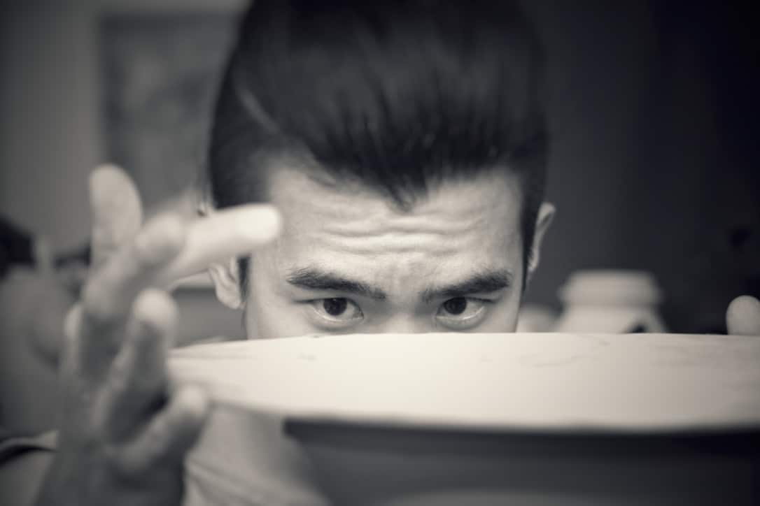 김우창 도예가 달항아리