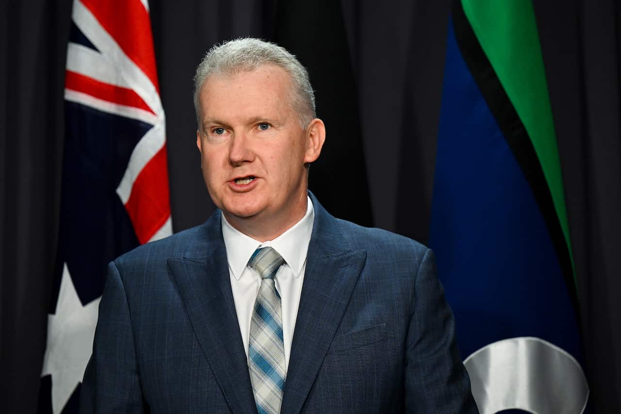 TONY BURKE MINIMUM WAGE PRESSER