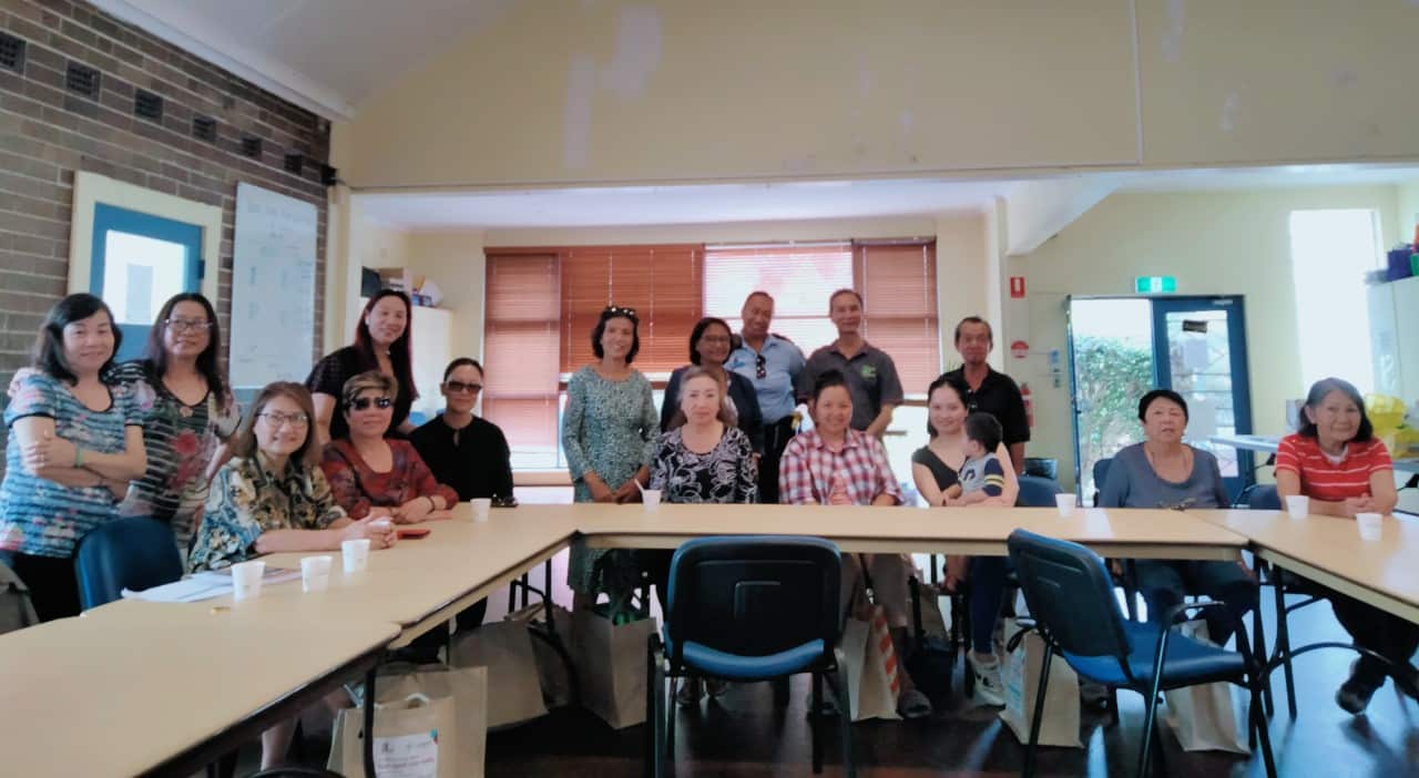 Buổi thuyết trình của cảnh sát