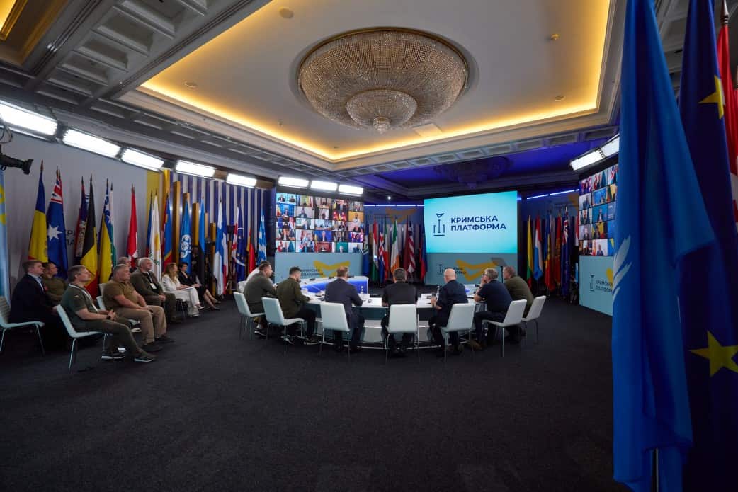 The Second Summit of the Crimea Platform initiated by President of Ukraine Volodymyr Zelenskyy took place in Kyiv..jpeg